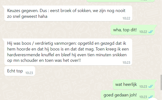 Bericht van een ouder over WOW! Opvoedcoaching (24)