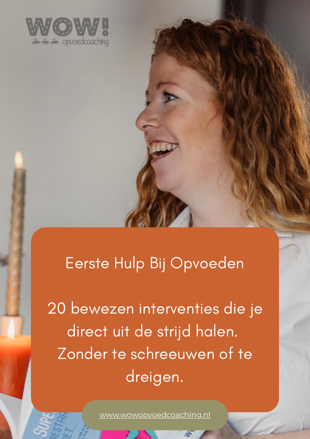 Voorkant van de gids Eerste Hulp Bij Opvoeden