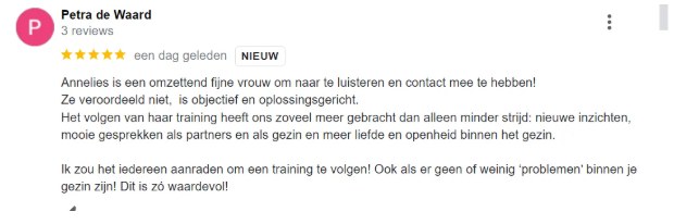 Bericht van een ouder over WOW! Opvoedcoaching (36)