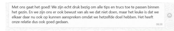 Bericht van een ouder over WOW! Opvoedcoaching (37)