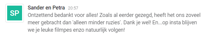 Bericht van een ouder over WOW! Opvoedcoaching (14)