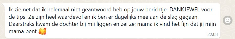Bericht van een ouder over WOW! Opvoedcoaching (1)