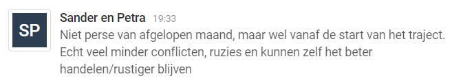 Bericht van een ouder over WOW! Opvoedcoaching (18)