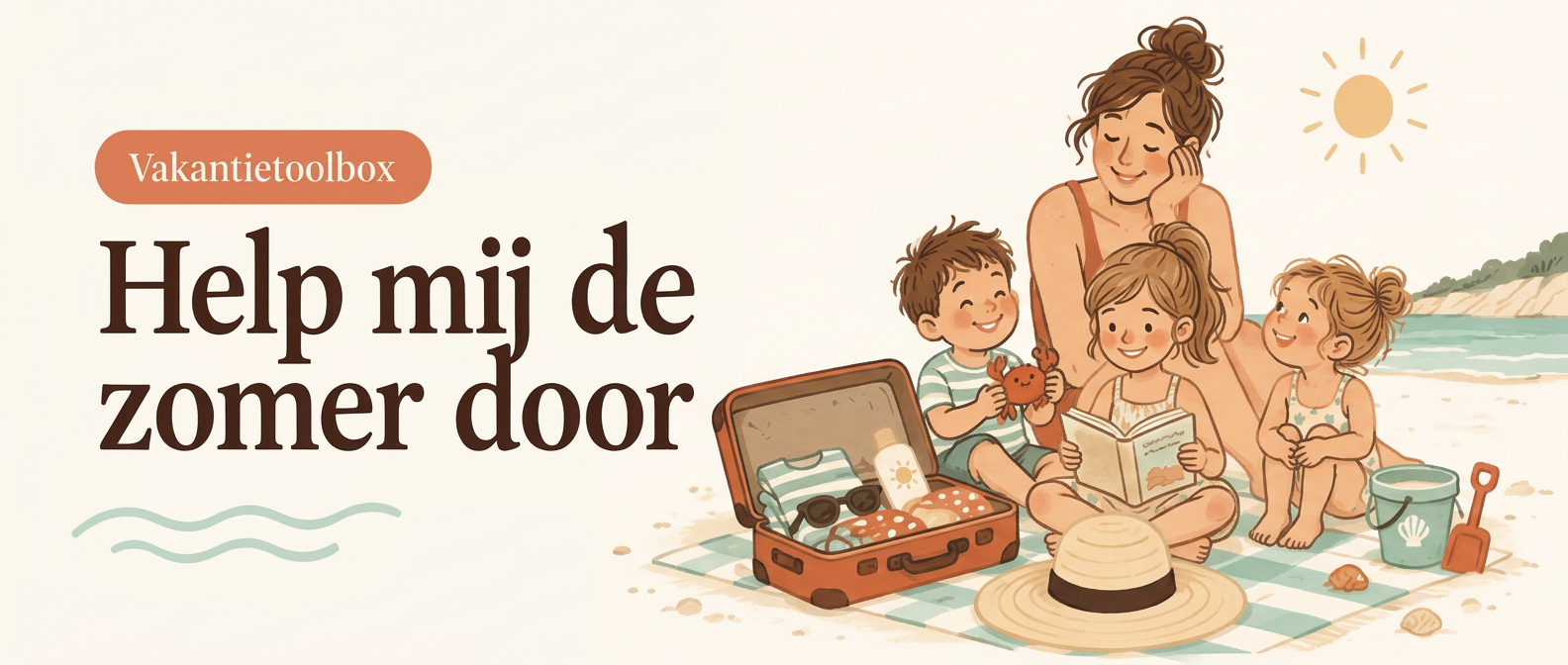 Vakantietoolbox: help mij de zomer door
